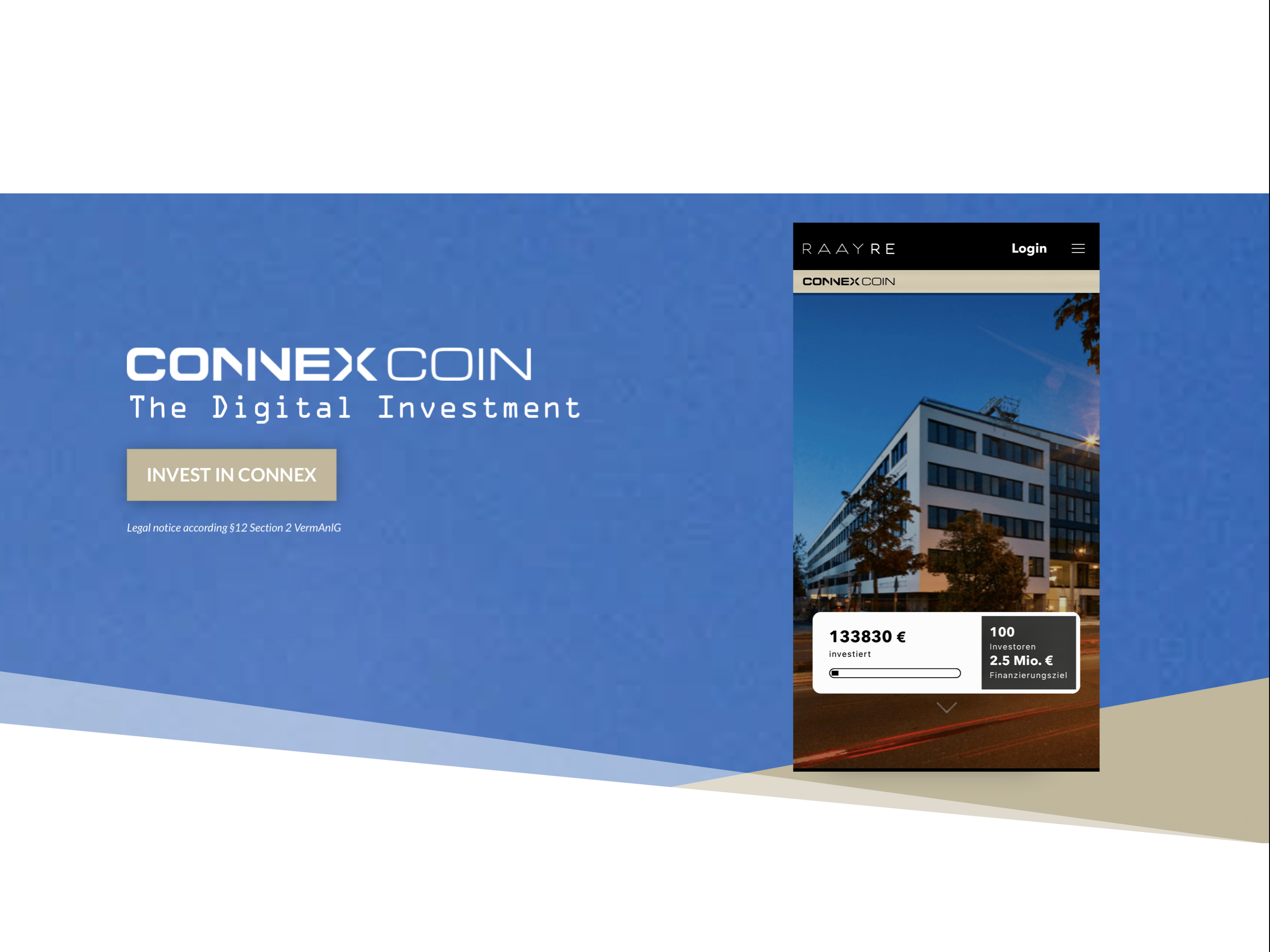 First Milestone Reached  – 100 Investors In Digital Investment Connex Coin
